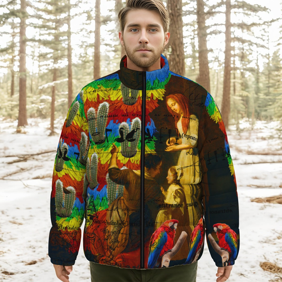 AND THIS, IS THE RAINBOW BRUSH CACTUS. II All-Over Print Unisex