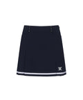ANEW Golf: Women Half Pleats Under Line Point Skirt - Navy